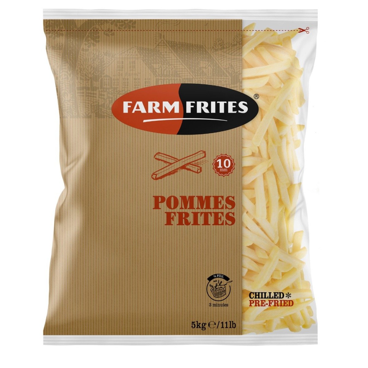 Farm Frites Koelverse Friet 10mm 2 x 5kg