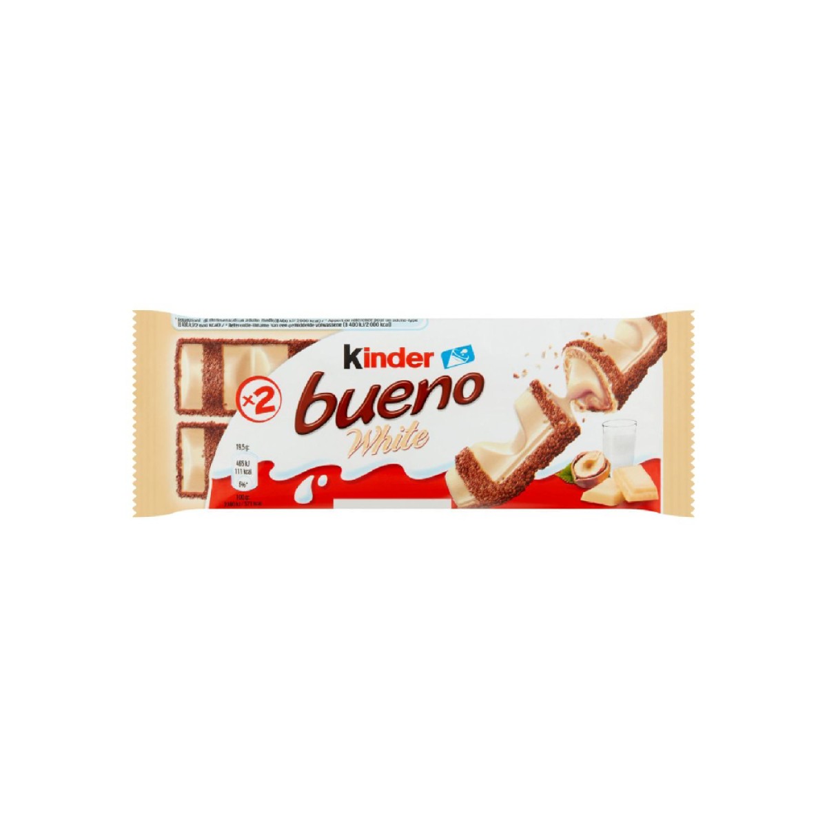 Ferrero Kinder Bueno White single 39gr 30st