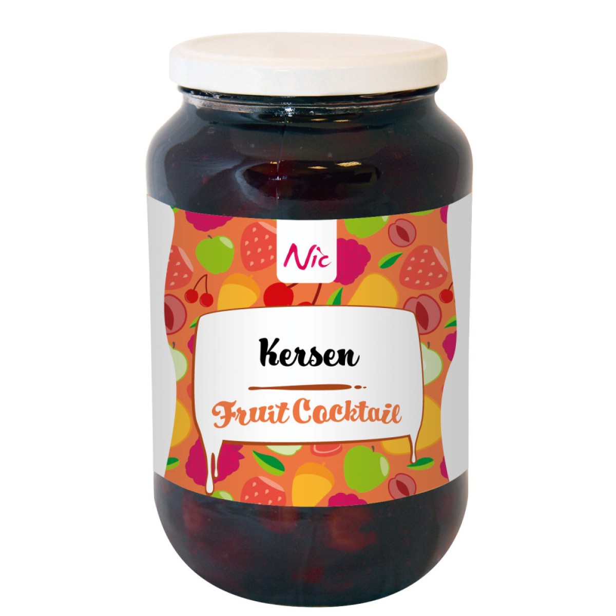 Nic Fruitcocktail Kersen 1,15kg