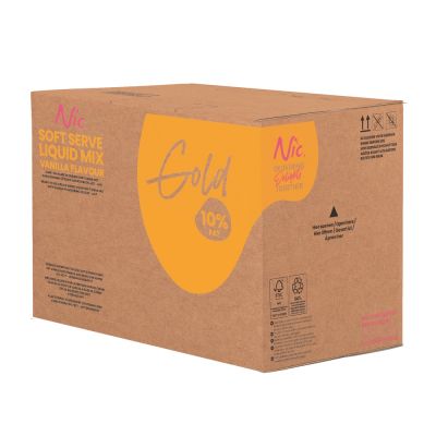 Nic IJsmix Vloeibaar Gold 10% 10 x 1L