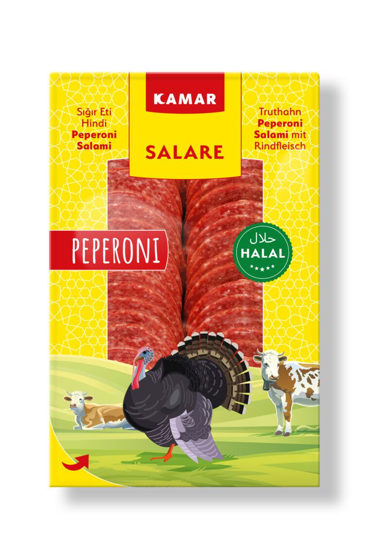pepperoni salami gesn kalkoen halal 200g